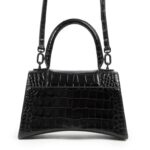 Balenciaga Hourglass Large – Croc Black - Image 4