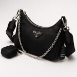 Prada Re-Edition 2005 Nylon Cross Body – Black - Image 2