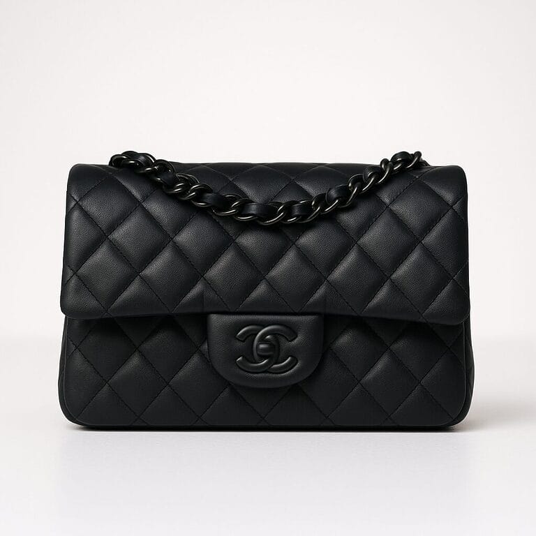 Chanel Classic Flap Bag (So Black) Medium