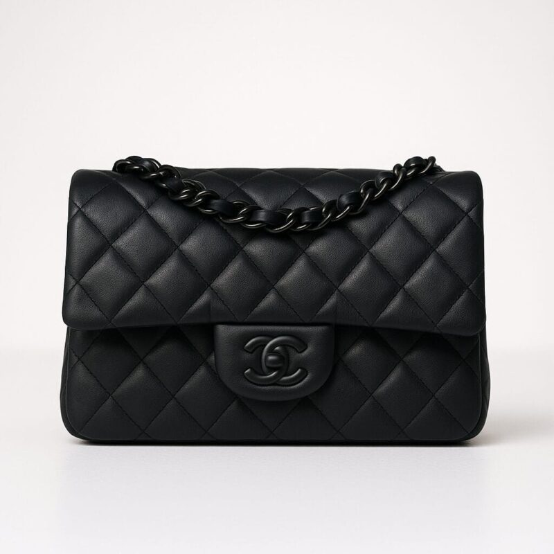 Chanel Classic Flap Bag (So Black) Medium