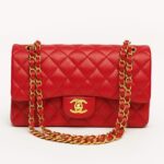 Chanel Classic Red Flap Bag Medium