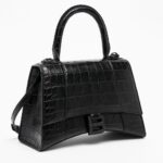 Balenciaga Hourglass Large – Croc Black - Image 2