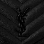 YSL So Black Cassandre Envelope Chain Wallet On Chain - Image 8