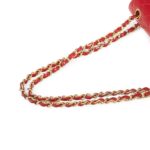 Chanel Classic Red Flap Bag Medium - Image 7