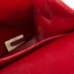 Chanel Classic Red Flap Bag Medium - Image 10