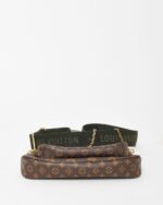 LV Monogram Coated Canvas Multi Pochette Crossbody Bag - Image 7