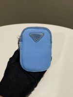 Prada Re-Edition 2005 Nylon Cross Body – Light Blue - Image 10