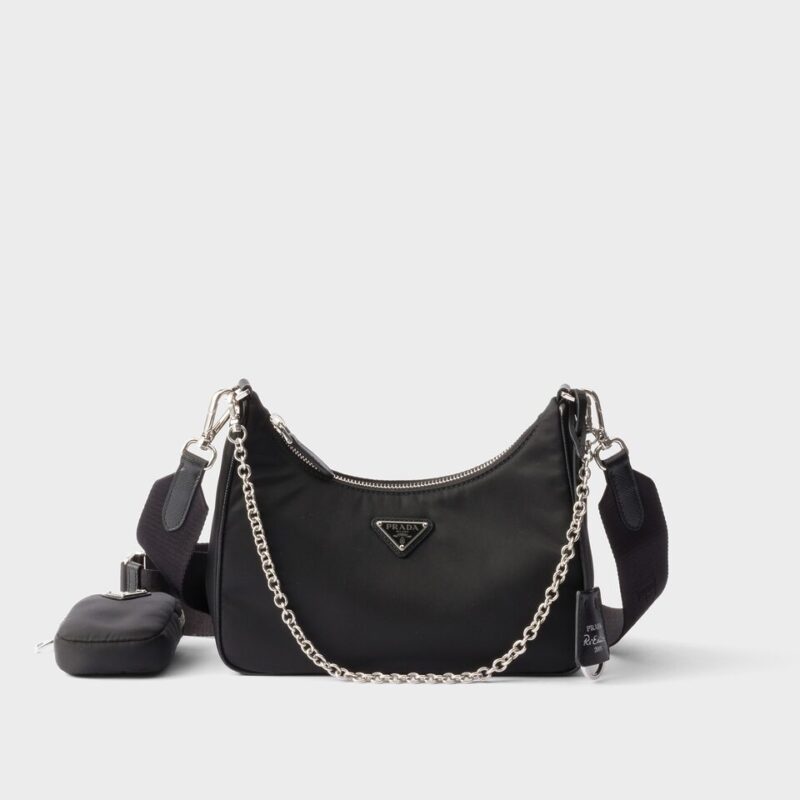 Prada Re-Edition 2005 Nylon Cross Body – Black