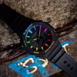 Casioak Rainbow Black GA2100 - Image 4