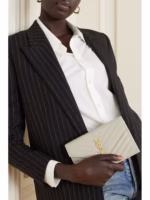 YSL Cassandre Matelassé Envelope Wallet on Chain - Image 7