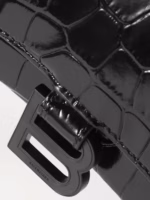 Balenciaga Hourglass Large – Croc Black - Image 6