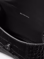 Balenciaga Hourglass Large – Croc Black - Image 8